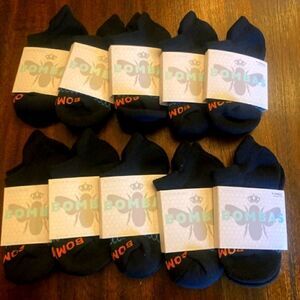 X-small bombas ankle socks performance arch support  lot of 10 well made…